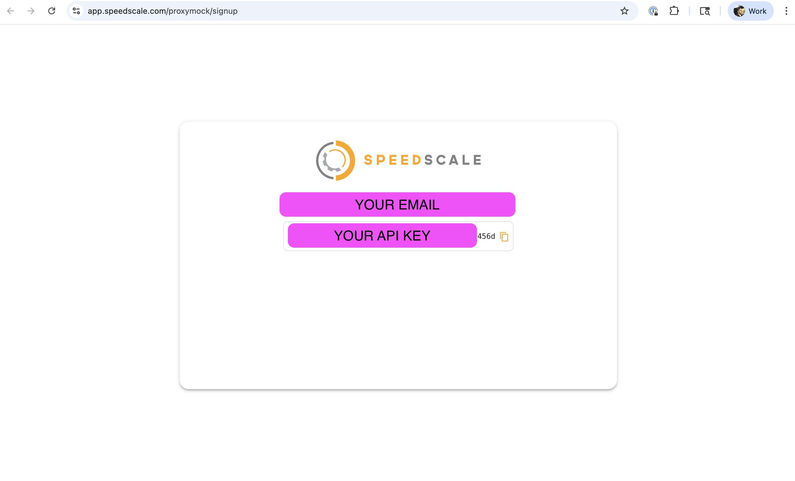 Where to find your API key