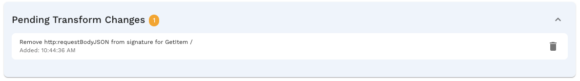 Clicking "Queue Remove from Signature" button for http